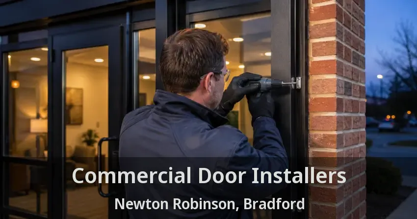 Commercial Door Installers Newton Robinson, Bradford - ON
