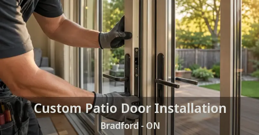 Custom Patio Door Installation Bradford - ON