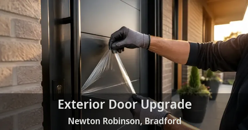 Exterior Door Upgrade Newton Robinson, Bradford - ON