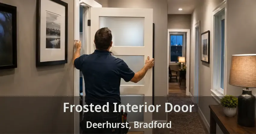 Frosted Interior Door Deerhurst, Bradford - ON