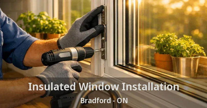 Insulated Window Installation Bradford - ON