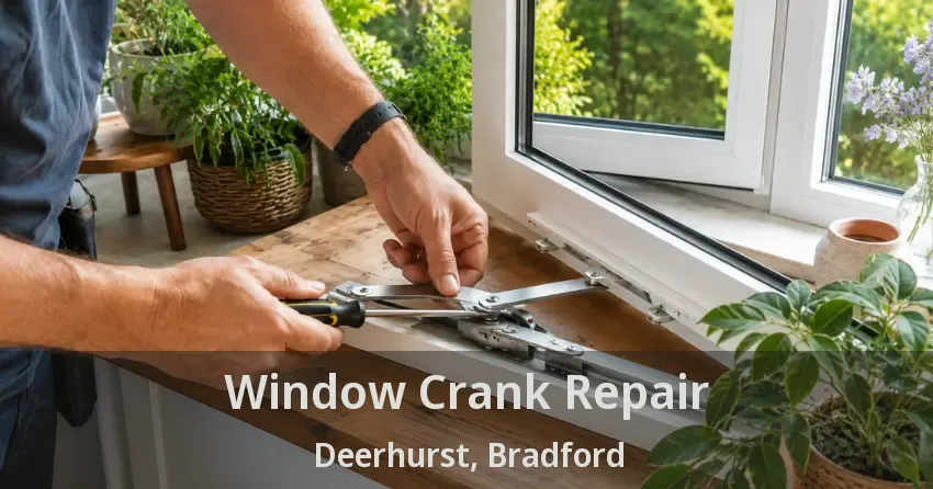 Window Crank Repair Deerhurst, Bradford - ON