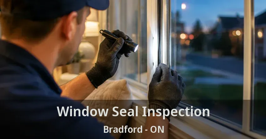 Window Seal Inspection Bradford - ON