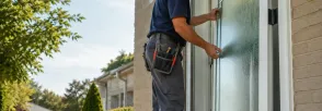 Frosted Glass Installation Bond Head, Bradford